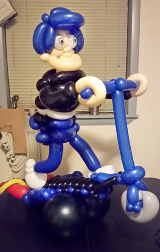 Kids birthday character creation